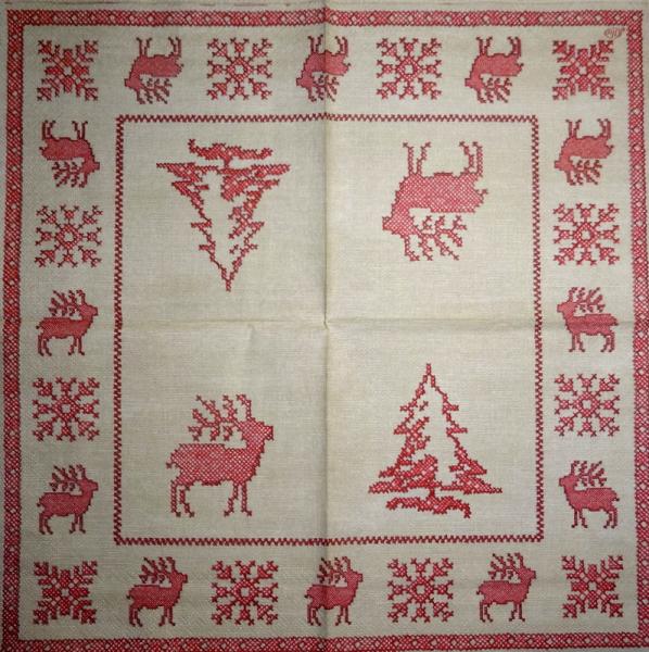 070 Weihnachtsbaum - 3-lagig (70 rot) - Ihr